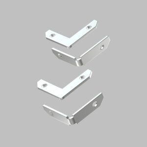 TR2027-AL Комплект угловых соединителей трека SMART ONE, алюминий