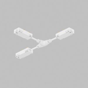 TR2115-WH Гибкий Т-образный, электрический коннектор трека SMART, белый